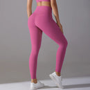 Fitness Sports Tights High Waist Seamless Workout Flex Scrunch Bum Gym Legging Yoga Legging For Women Yoga Pants Gym Wear Woman