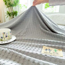 100% Bamboo Fiber Blanket Cooling Antibacterial Towel Quilt Summer Solid Color Bedding For Children Single Double Bed Blanket