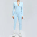 Yoga Suit Gym Set Women Training Sportswear Fitness Long Sleeved Sports Jumpsuit Women Push Up Female Workout Clothes Bodysuits