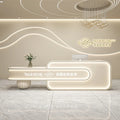 Beauty Salo Modern Reception Desks Decoration Accessories Reception Desk Luxury Escritorio De Recepcion Commercial Furniture