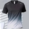 Men's T-Shirt Badminton Top Quick Drying Men's Fitness Training Sport GYM Tops Outdoor Casual Running T-shirt Oversized Clothing