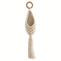 1pc Macrame Plant Hanger Tapestry Wall Hanging Planter Basket Flower Pot Holder For Bedroom Living Room Home Decor