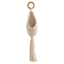1pc Macrame Plant Hanger Tapestry Wall Hanging Planter Basket Flower Pot Holder For Bedroom Living Room Home Decor