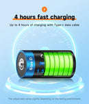 CITYORK 1.5V D Size Battery USB Rechargeable Li-ion Batteries D Lipo R20 LR20 Battery for Gas Stove RC Camera Drone Accessories