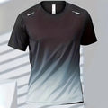 Men's T-Shirt Badminton Top Quick Drying Men's Fitness Training Sport GYM Tops Outdoor Casual Running T-shirt Oversized Clothing
