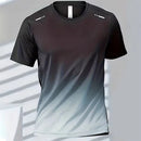 Men's T-Shirt Badminton Top Quick Drying Men's Fitness Training Sport GYM Tops Outdoor Casual Running T-shirt Oversized Clothing