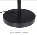 Modern LED Floor Lamp, Standing Arc Floor Lamps with Lantern Lampshade, Tall Reading Light for Bedroom Living Room Office Study