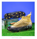 Pink Soccer Shoes Men Kids Professional Society Original Football Boots Outdoor Non-Slip Futsal Trainning Sneakers Size 33-46