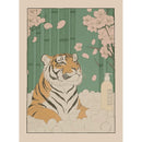 Japanese Bathroom Art Poster Cute Animals in Bathtub Canvas Printed Decorative Painting, Used for Bathroom Decoration, Frameless