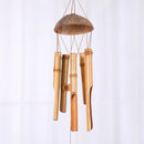 72Centimeter Bamboo Wind Chime Coconut shell Home Doorbell Window Decorations Handicraft Scenic Spot Style