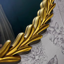 Round Decoration Mirror Clear Unique Creative Restaurant Fashion Chinese Style Mirror Luxury Large Espelho House Decoration