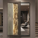 Creative Luxe Mirror Rectangle Frame Salon Aesthetic Mirror Ornament Makeup Espelho Grande Para Quarto House Accessories