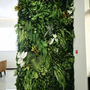 Artificial Plants Grass Wall Panel Boxwood Hedge for Indoor Outdoor Home Garden Vertical Decoration Fake Plant Grass Wedding