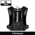 NEWBOLER Breathable Hydration Vest Trail Running Backpacks Lightweight Cycling Run Jogging Marathon Backpack Riding Climbing Bag