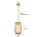 Modern Chinese Handwoven Creative Bamboo Art Wall Lamp Bamboo Art Modern Simple Bedroom Bedside Wall Lamp Aisle Bamboo Wall Lamp