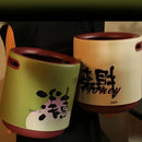 Luxury Large Capacity Creative Trash Can - Modern Office Waste Bin High-End Bedroom Rubbish Container for Home Disposal