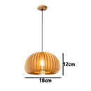 Japanese Bamboo Chandelier Chinese Style Rattan Woven Hanging Light Ceiling Lamp for Home Cafe Bar Decorate Restaurant Lighting