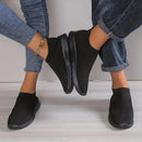 Women's Shoes Lightweight Breathable Mesh Slip-On Sneakers Black White Sport Running for Casual Party Fashion Ladies Shoes