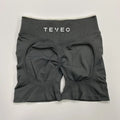 TEVEO – Short de Yoga Feminino – Shorts Esportivos Elásticos