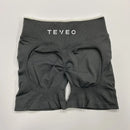 TEVEO – Short de Yoga Feminino – Shorts Esportivos Elásticos
