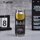 500ML Termos Beer Cup 304 Stainless Steel Car Thermos Cola Can Laser Printing Botella De Acero Inoxidable Ninos Garrafa Termica