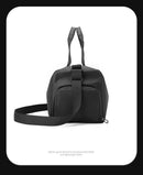 Solid Fitness Bags Zipper Large Capacity Oxford Travel Bags  Thickened Fabric High Capacity Waterproof Luggage Sports Bags