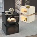 Bedroom Nightstands Side Bed Nordic Modern Corner Low Table Narrow Bedside Table Drawer Mesa De Noche Dormitorio Furniture
