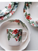 1PC Creative Kitchen Ceramic Plates Exquisite Christmas Tableware Steak Pasta Salad Plates High-quality Ceramic Dinner Plates