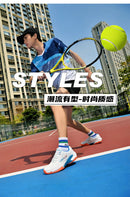 New Fashionable Anti slip Men's and Women's Tennis Shoes Soft and Comfortable Professional Tennis Training Shoes Durable