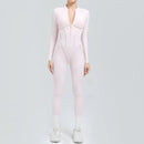Yoga Suit Gym Set Women Training Sportswear Fitness Long Sleeved Sports Jumpsuit Women Push Up Female Workout Clothes Bodysuits