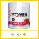 Oxyshred Sport Pre Workout Powder Support Energy - Cosmic Blast - Oxyshred Fat Burner Ultra Concentration Pre Workout Supplement