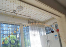 Crystal Beaded Curtain Partition Decorative Curtain Living Room Hanging Curtain Wedding Hotel Backdrop Decoration Curtain