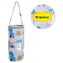 300D Oxford Cloth Insulated Milk Bottle Bag Portable Thermal Tote Nursing Mom Stroller Handle Compatible Universal Fit Baby