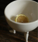 Ceramic Tray, Fruit Bowl, Interesting Abstract Human Legs, Tripod, Appetizer, Tray, Storage Container, Jewelry Storage Tray