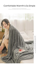 Coral Fleece Blankets For Beds 300gsm Spring Summer Soft Fluffy Faux Fur Mink Throw Solid Sofa Cover Bedspread Plaid Blankets
