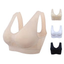 1 Pcs Women's Breathable Sports Vest Bra Sweat-absorbent Shockproof Pad Sports Top Track And Field Gym Running Fitness