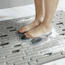 Silicone Massage Pad Bathroom Anti Slip Bathing Back Rubbing Divine Instrument Foot Wash Dead Skin Shower Room Floor Pad