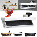 Modern Minimalist Wall-mounted Wine Cabinet Wall Rack Storage Rack Suspended Wall Rack Hidden Floating Shelf Home Decoration