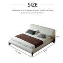 Customized Fabric Bed with Soft Back Modern Design Tatami Beds King Size Bed Queen Size Bed with Solid Wood Frame