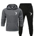 Sports Basketball Brand Sweatshirt Sweatpants Men Women 2 Pieces Sets Tracksuit Fashion Casual Hooded Sportswear Sudadera Hombre