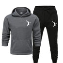 Sports Basketball Brand Sweatshirt Sweatpants Men Women 2 Pieces Sets Tracksuit Fashion Casual Hooded Sportswear Sudadera Hombre