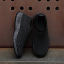 Women's Shoes Lightweight Breathable Mesh Slip-On Sneakers Black White Sport Running for Casual Party Fashion Ladies Shoes