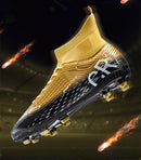 Pink Soccer Shoes Men Kids Professional Society Original Football Boots Outdoor Non-Slip Futsal Trainning Sneakers Size 33-46