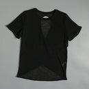 Yoga suits for women in summer sports tops for short-sleeved T-shirts for running Pilates training suits loose blouses for