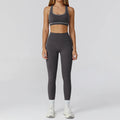 Yoga Clothes Set 2/3PCS Sportswear Gym Outfits Women Sports Set High Waist Leggings Fitness Suit Running Bra Workout Tracksuit