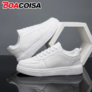 Women's Casual Shoes Breathable Walking Flat Shoes Sneakers White Female Footwear Sports Running Outdoor Walking For Men Tennis