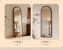 Living Room Attachment Mirror Black Glass Vanity Standing Aesthetic Mirror Dressing Art Nordic Espejo Pared Home Decoration