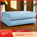 Home Textiles Flannel Blanket Air Conditioning Blanket Thin Spring Summer Fleece Blanket Office Nap  Blanket Multi-size Optional