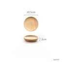 Japanese-Style Wooden Tray Oak Afternoon Tea Dessert Plate Pastry Wooden Dish Kitchen Storage Tray