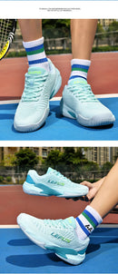 New Fashionable Anti slip Men's and Women's Tennis Shoes Soft and Comfortable Professional Tennis Training Shoes Durable